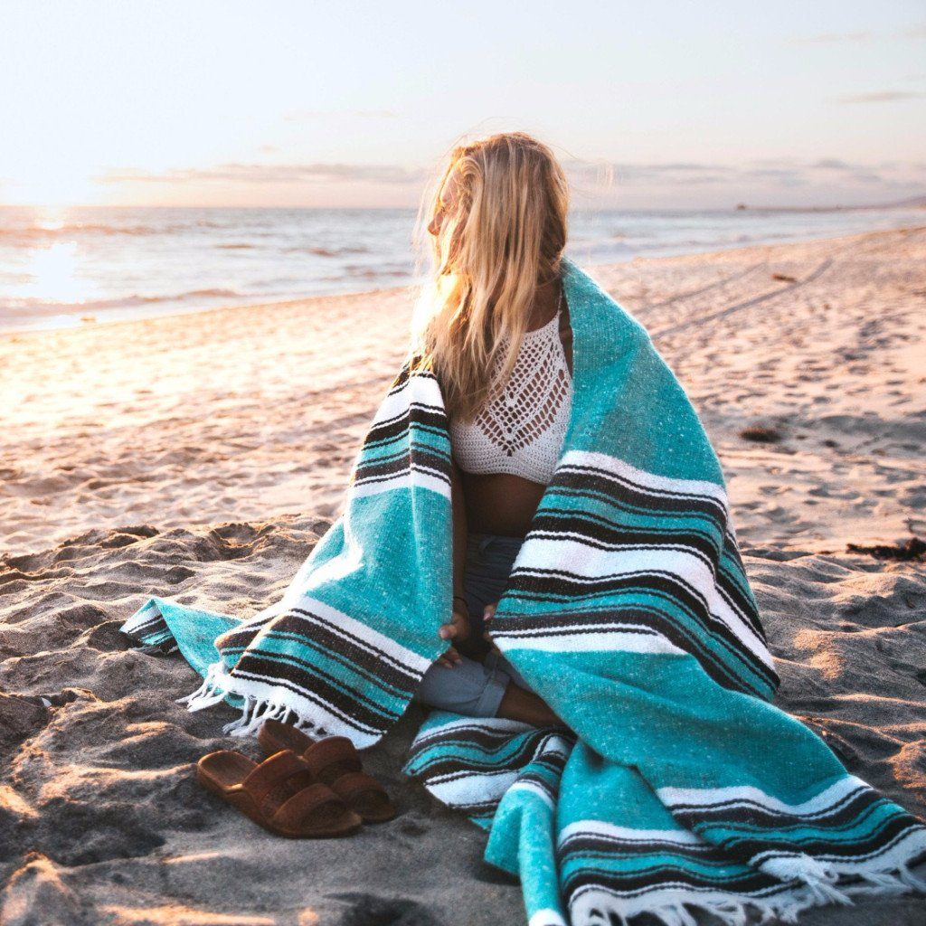 Mint Beach Blanket
