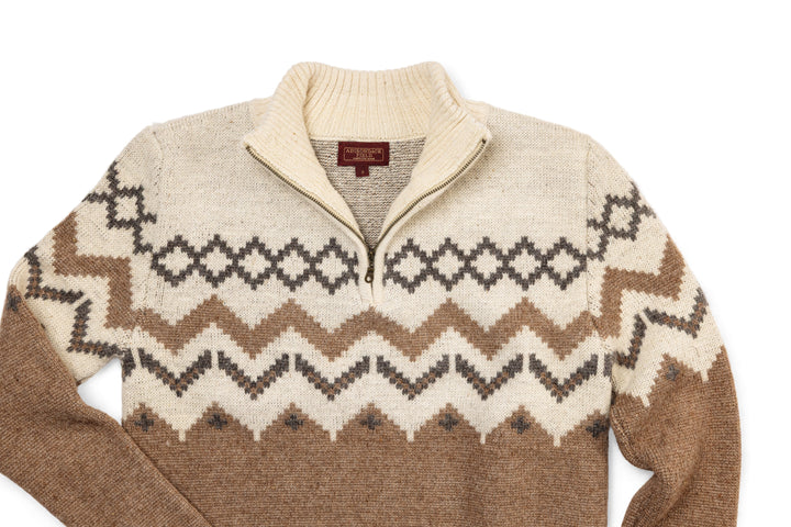 Skyward Alpaca/Wool Sweater (Ivory)
