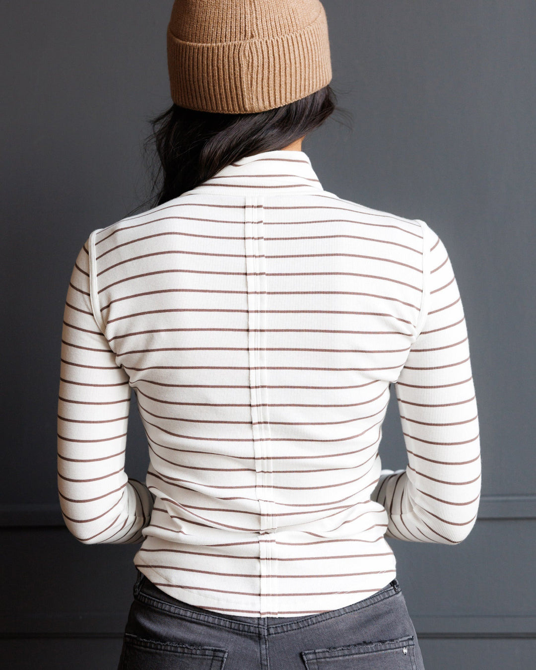 Mock Neck Henley