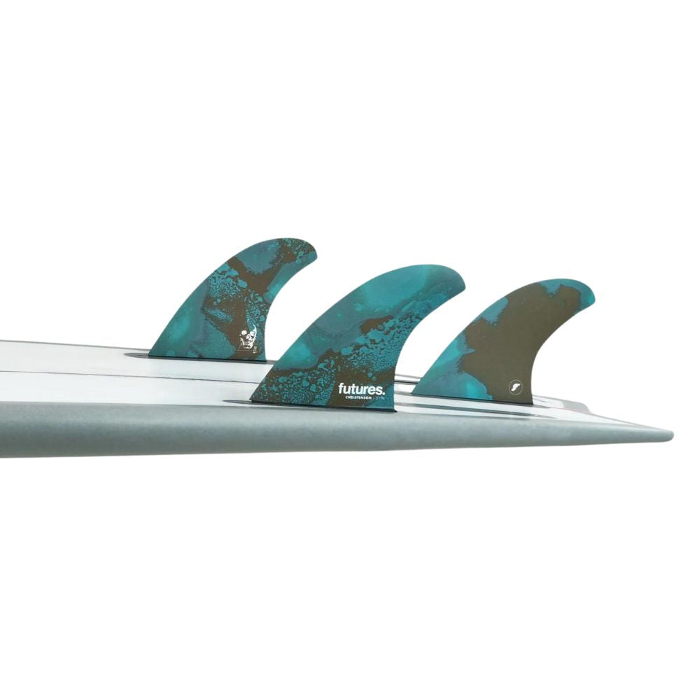 Christenson Honeycomb 5 Fin (Single Tab) - Blue/Brown