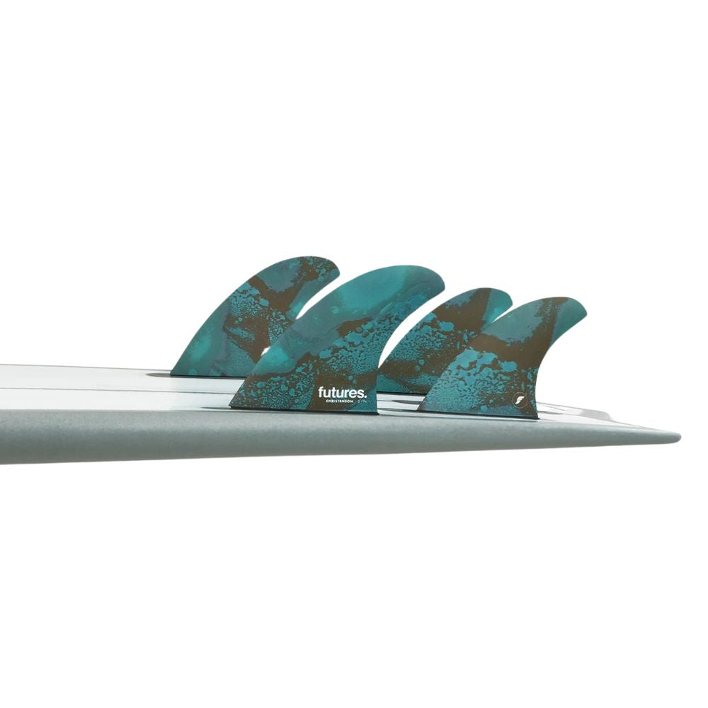 Christenson Honeycomb 5 Fin (Single Tab) - Blue/Brown