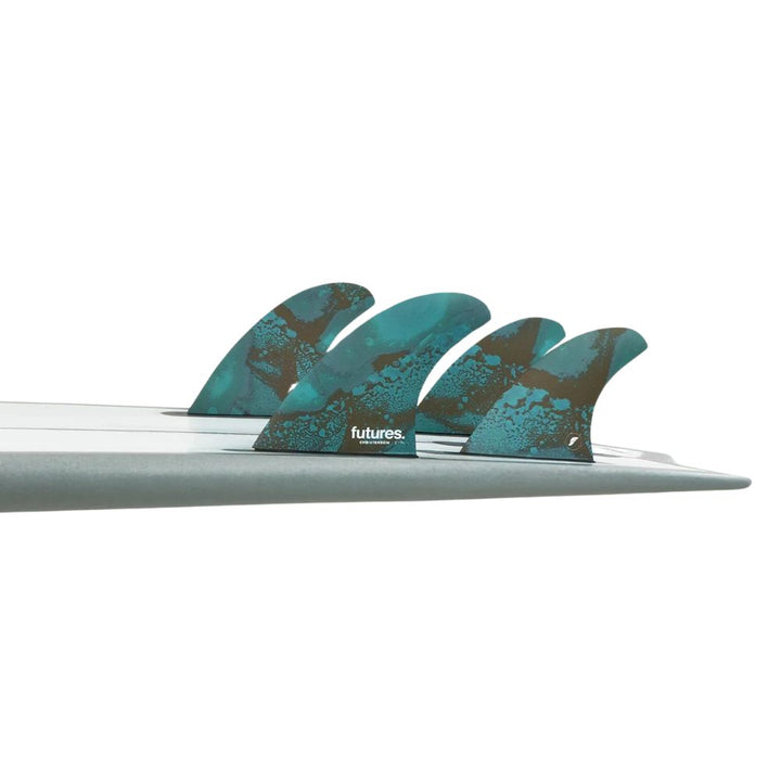 Christenson Honeycomb 5 Fin (Single Tab) - Blue/Brown