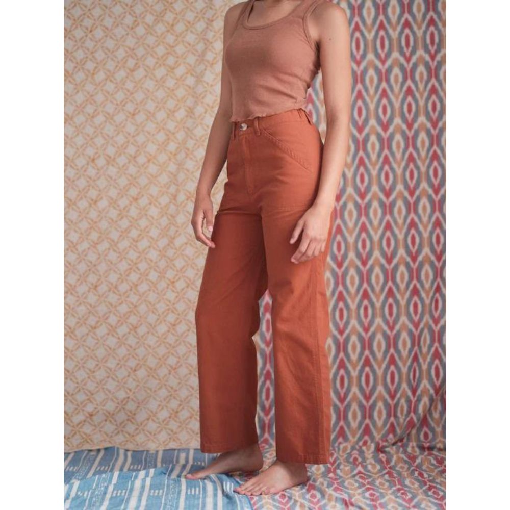 Cognac Painter Pants