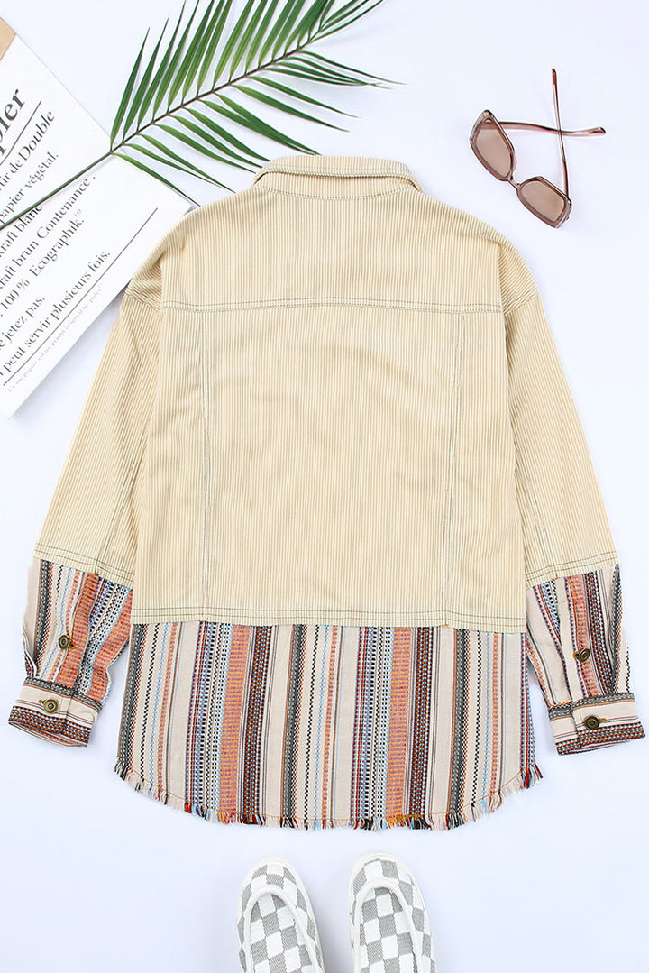 Lyla Button Up Corduroy Jacket