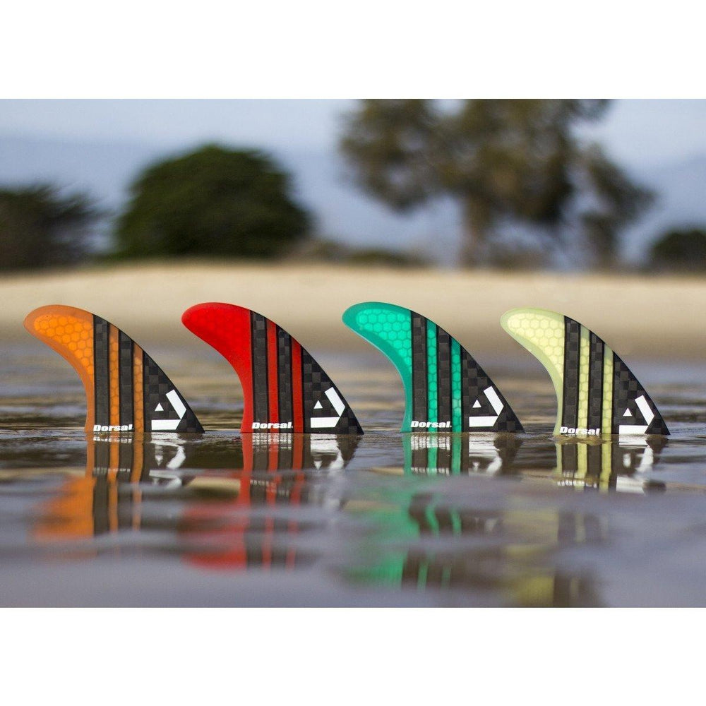 DORSAL Surfboard Fins Quad 4 Set FCS Compatible