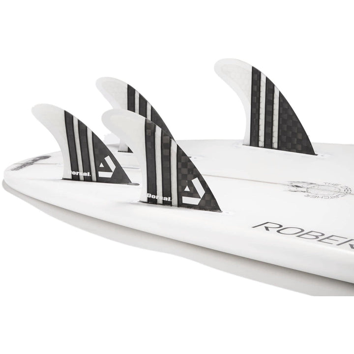 DORSAL Carbon Hexcore Futures Compatible 4-Fin Quad Set