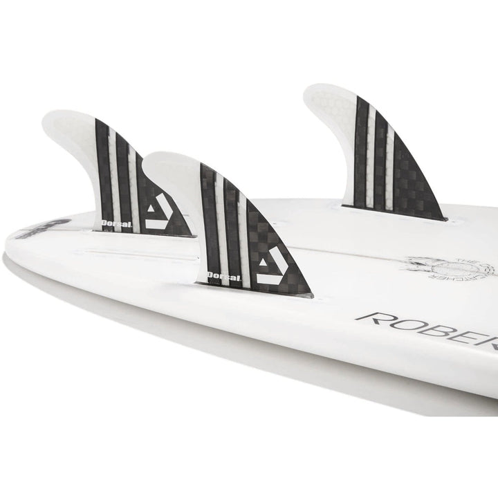 DORSAL Carbon Hexcore Futures Compatible 3-Fin Thruster Set