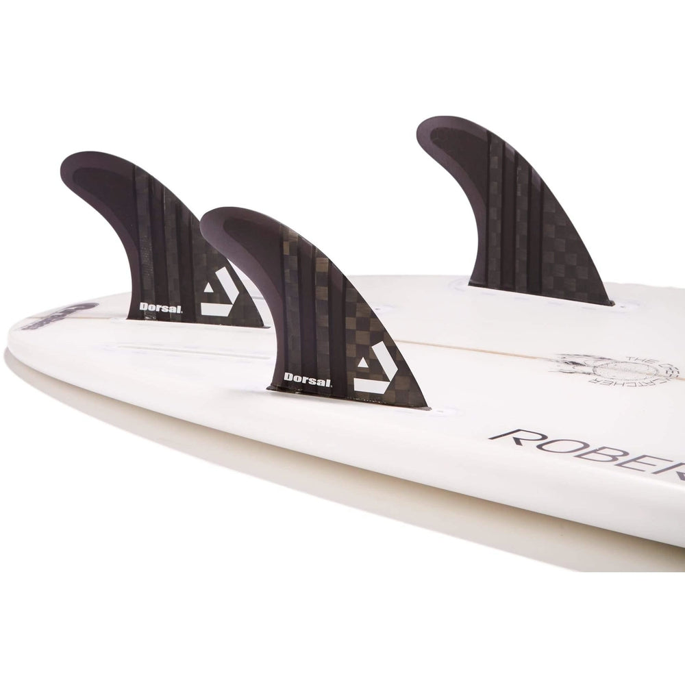 DORSAL Carbon Hexcore Futures Compatible 3-Fin Thruster Set