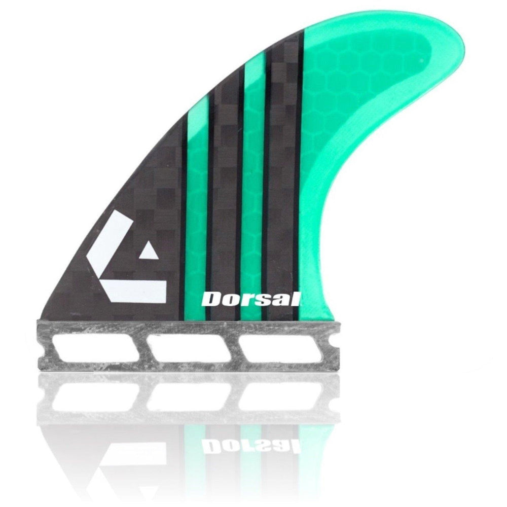 DORSAL Carbon Hexcore Futures Compatible 3-Fin Thruster Set