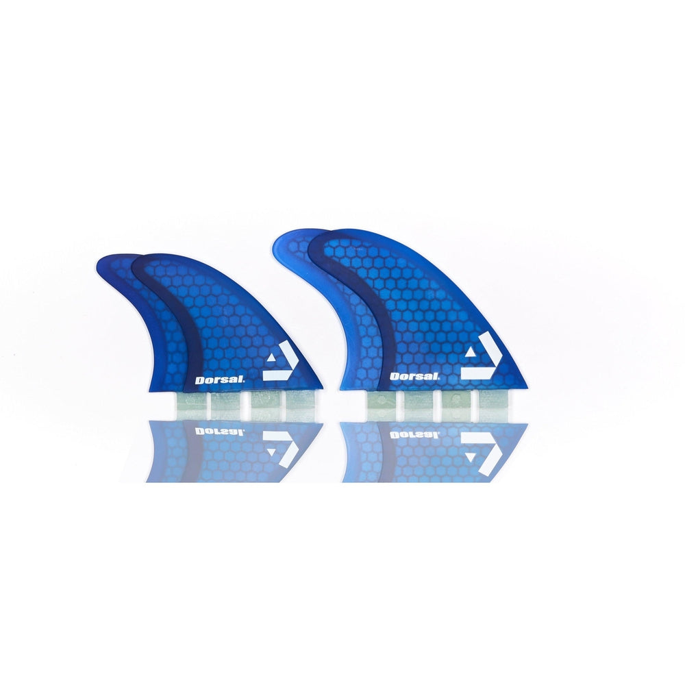 DORSAL Surfboard Fins Quad 4 Set FCS Compatible