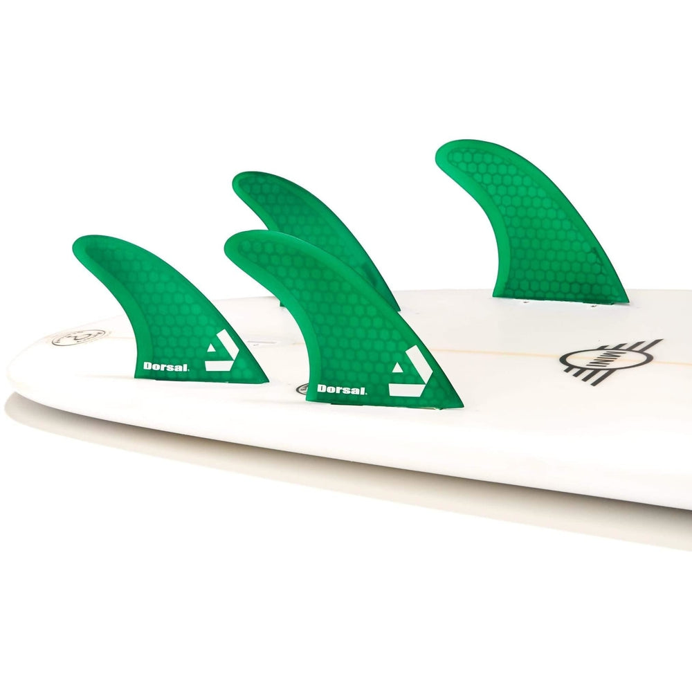 DORSAL Hexcore FCS Compatible 4-Fin Quad Set