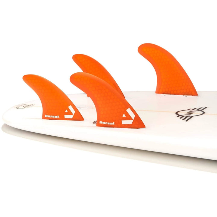 DORSAL Hexcore FCS Compatible 4-Fin Quad Set