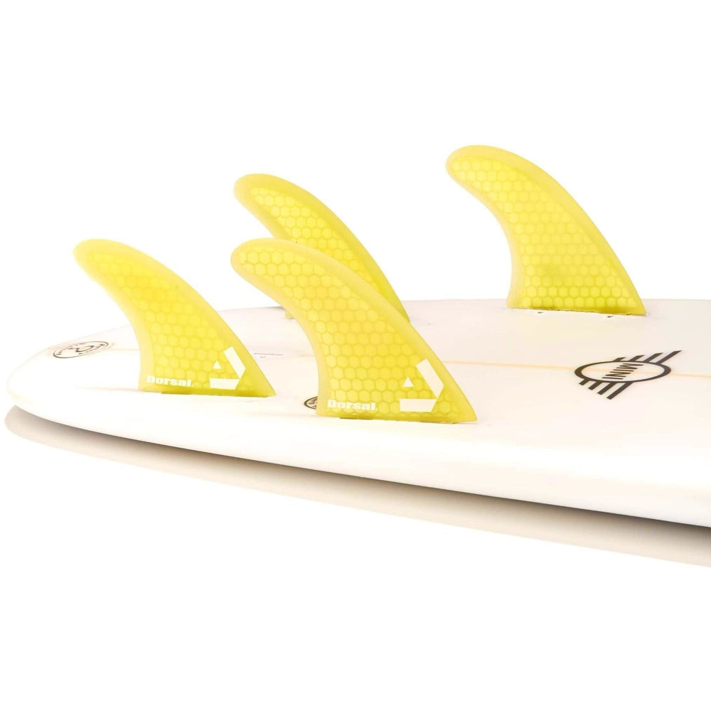 DORSAL Hexcore FCS Compatible 4-Fin Quad Set