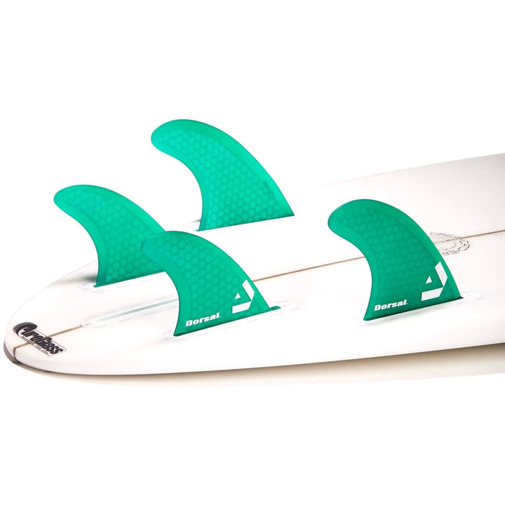 DORSAL Hexcore Futures Compatible 4-Fin Quad Set