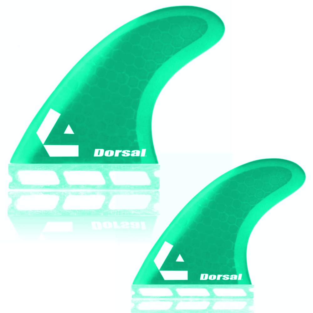 DORSAL Hexcore Futures Compatible 4-Fin Quad Set