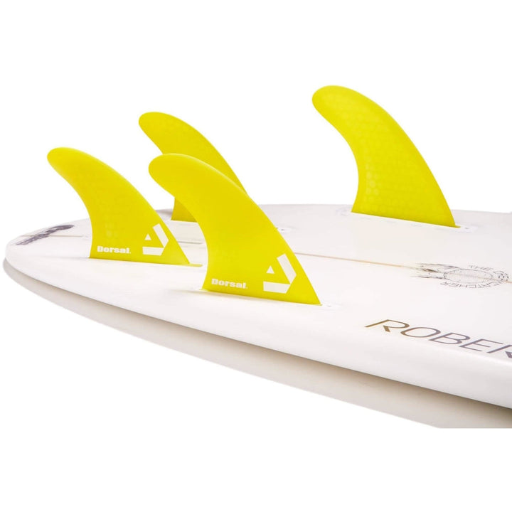 DORSAL Hexcore Futures Compatible 4-Fin Quad Set