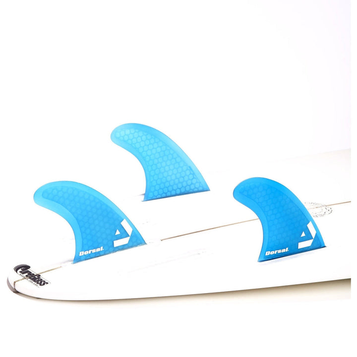 DORSAL Hexcore Futures Compatible 3-Fin Thruster Set