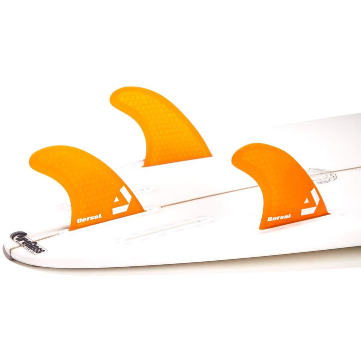 DORSAL Hexcore Futures Compatible 3-Fin Thruster Set