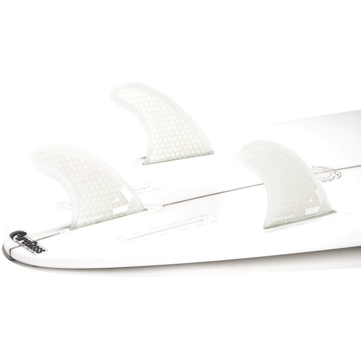 DORSAL Hexcore Futures Compatible 3-Fin Thruster Set