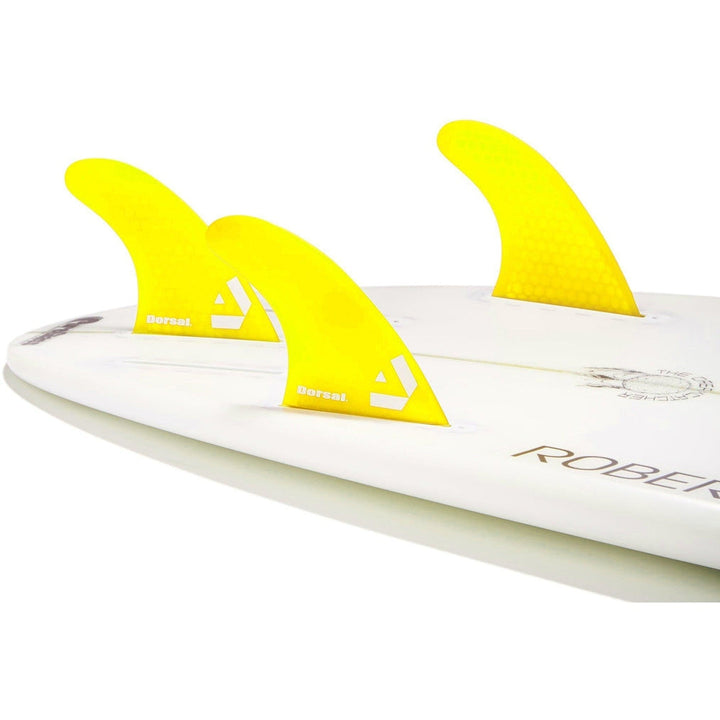 DORSAL Hexcore Futures Compatible 3-Fin Thruster Set