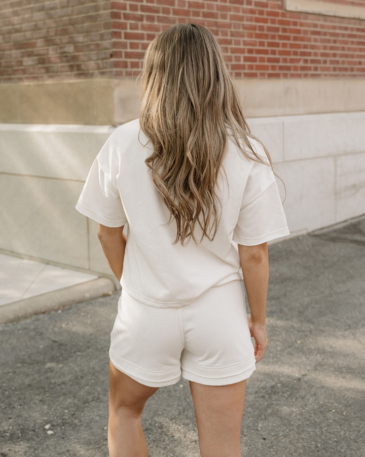 Brooke Raw Edge 2pcs Short Set