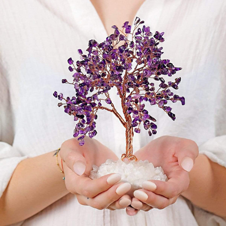 Grounded in Spirituality Amethyst Feng Shui Tree