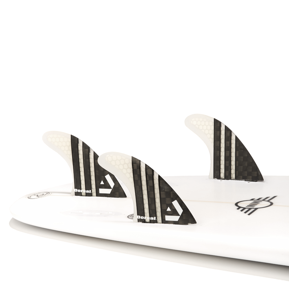 DORSAL Surfboard Fins Thruster 3 Set FCS Compatible