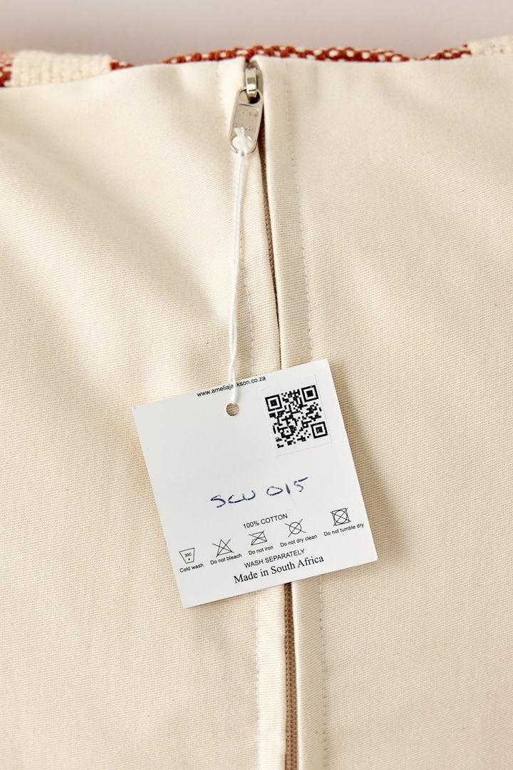 Boho Sienna Euro Sham Cotton Throw Pillow