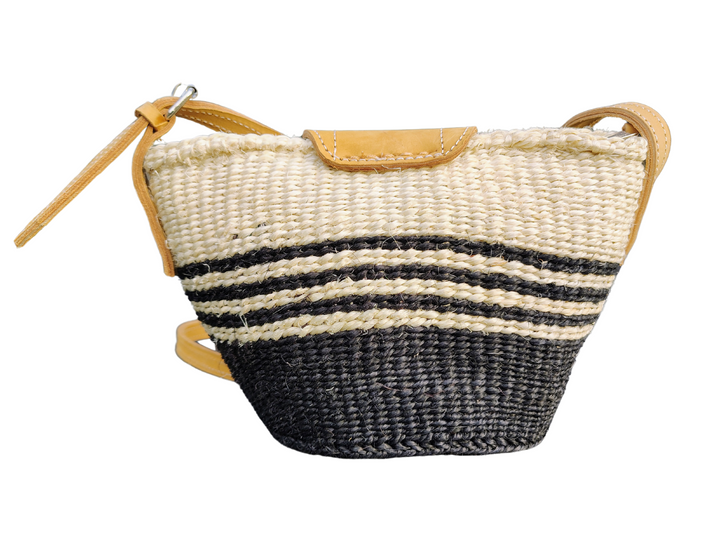 Small Balance Handmade Shoulder Kiondo Sisal Crossbody Bag