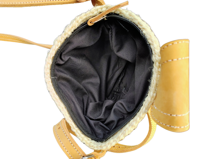 Small Balance Handmade Shoulder Kiondo Sisal Crossbody Bag