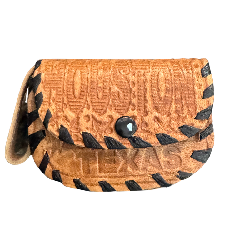 Texas Leather AirPods Case & Coin Purse
