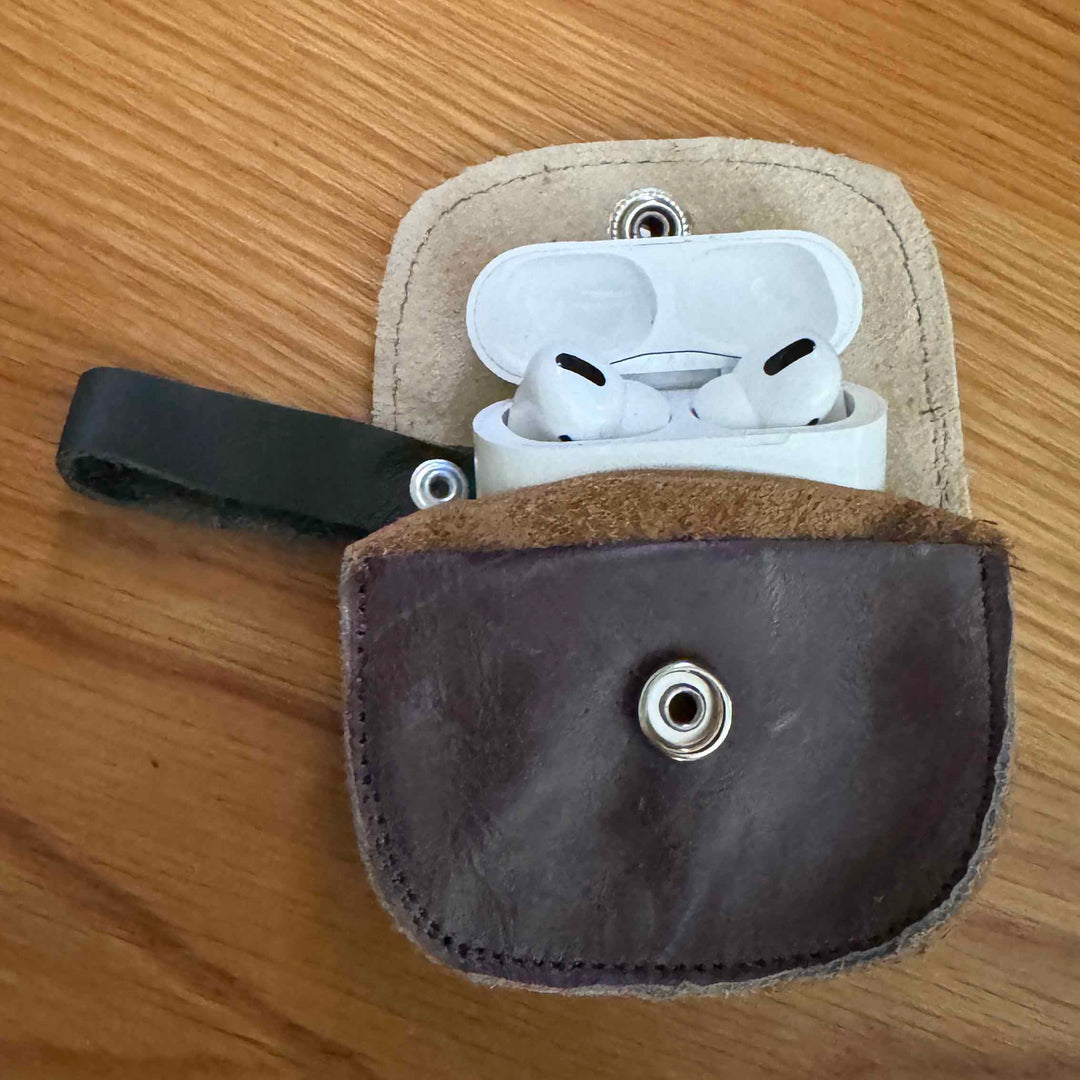 Leather AirPods Case & Snap Coin Purse