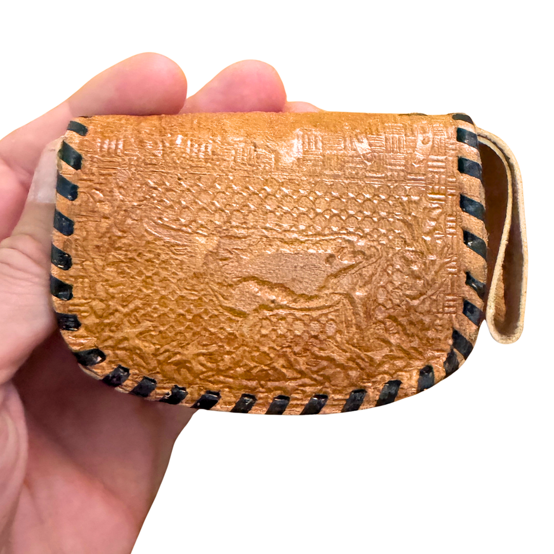 Texas Leather AirPods Case & Coin Purse