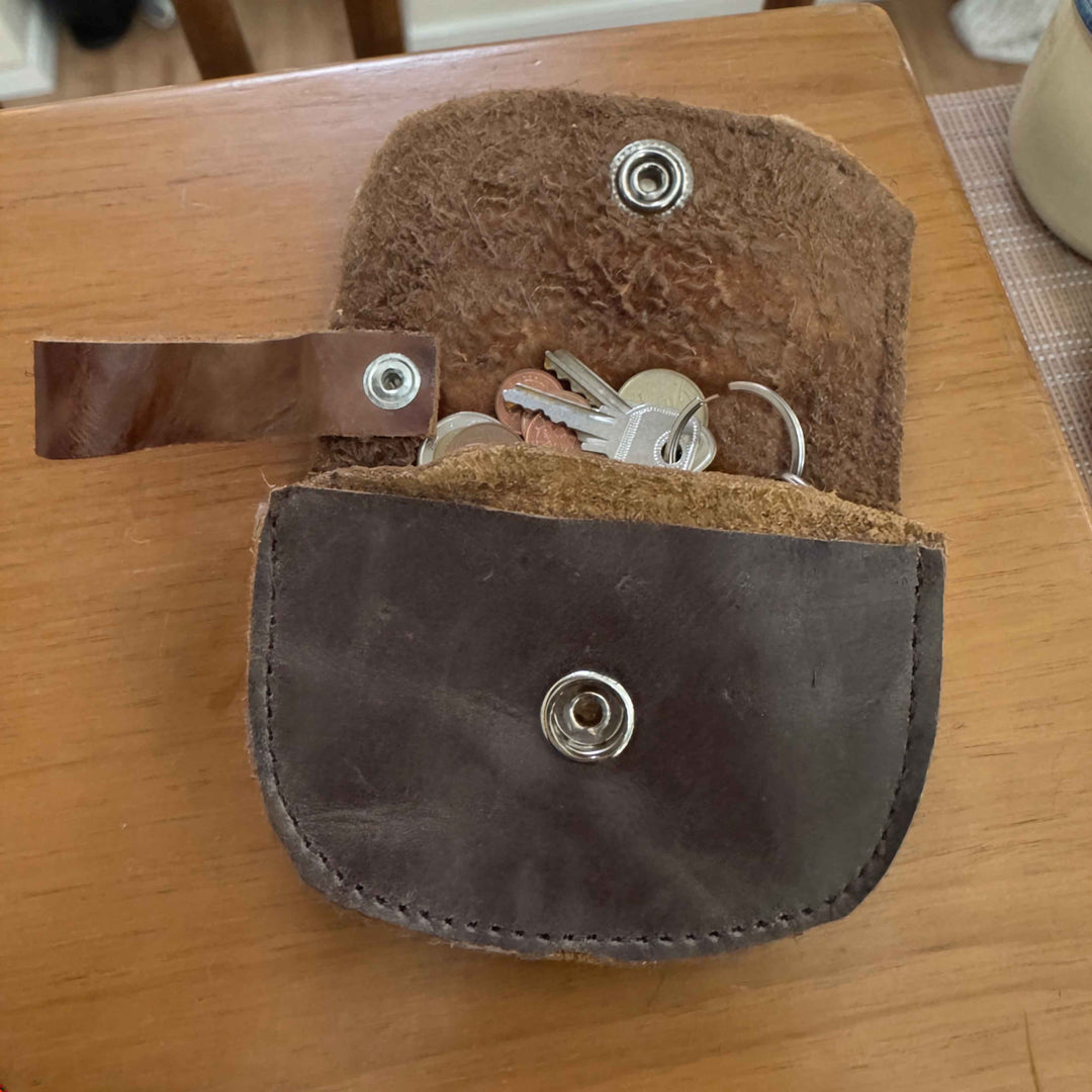 Leather AirPods Case & Snap Coin Purse