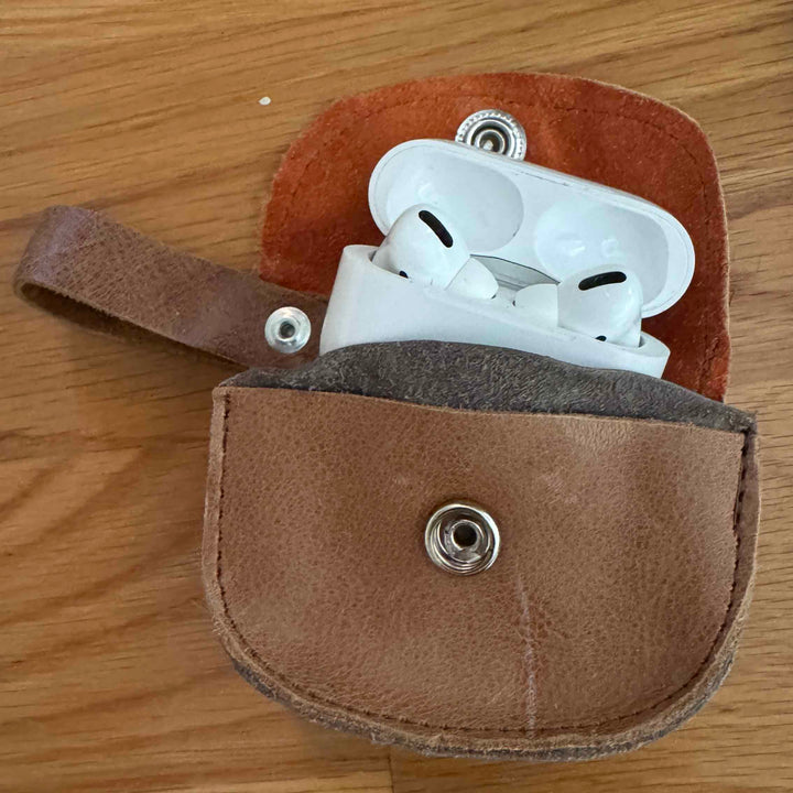 Leather AirPods Case & Snap Coin Purse