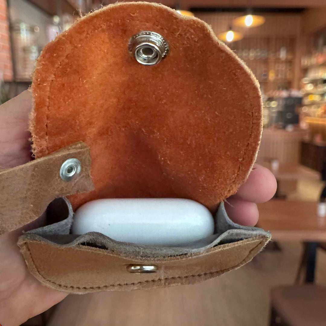 Leather AirPods Case & Snap Coin Purse