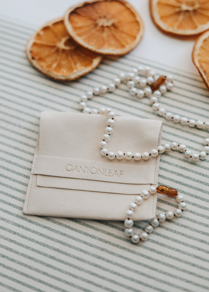 Pure Gemstone + Pearl || Necklace