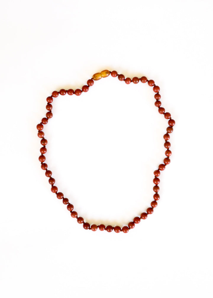 Pure Gemstone + Red Jasper || Necklace