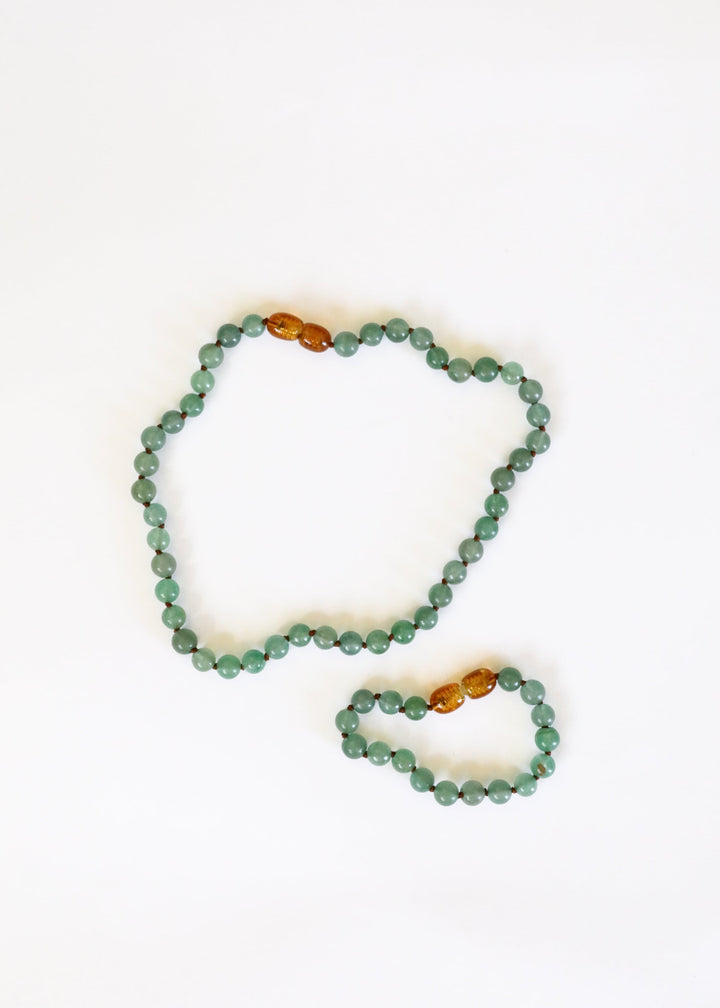 Pure Gemstone + Aventurine || Anklet or Bracelet