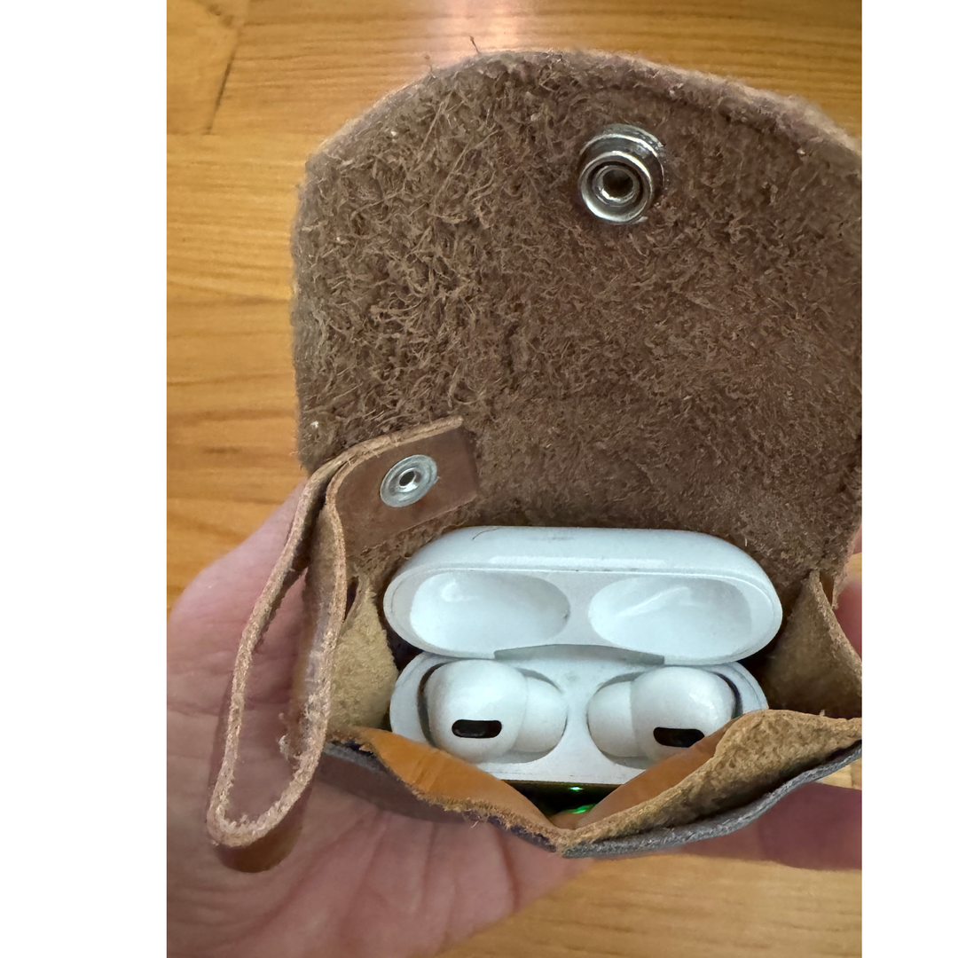 Leather AirPods Case & Snap Coin Purse