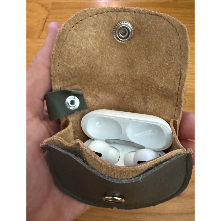 Leather AirPods Case & Snap Coin Purse
