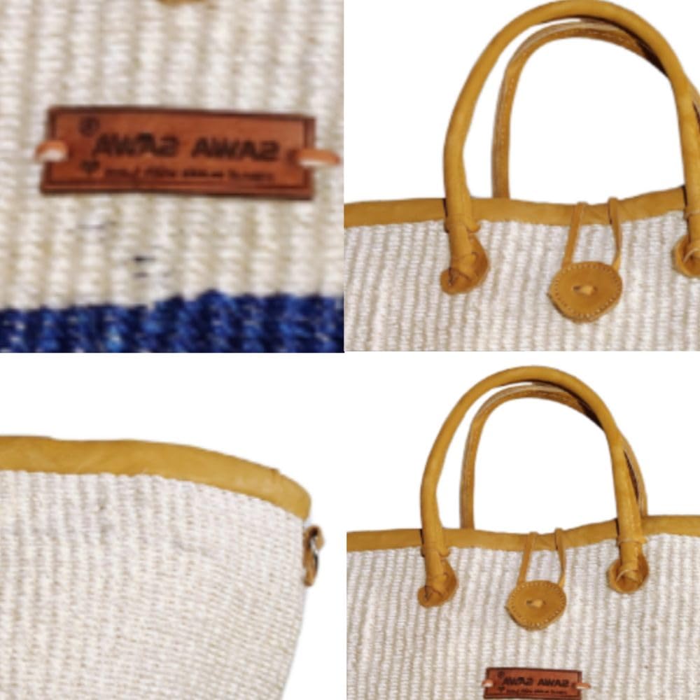 Rain and Peace Nourishment Handmade Sisal Straw Basket