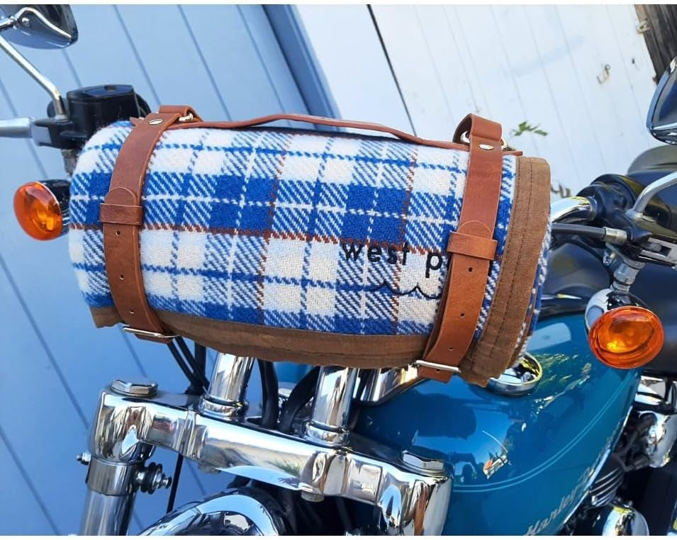 Blanket Carrier & Yoga Mat Strap- Real Leather