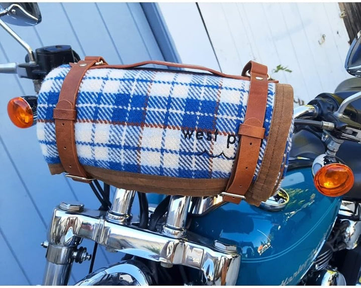 Blanket Carrier & Yoga Mat Strap- Real Leather