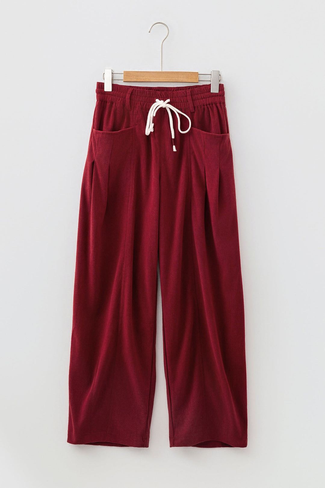 Sienna Drawstring Corduroy Casual Pants