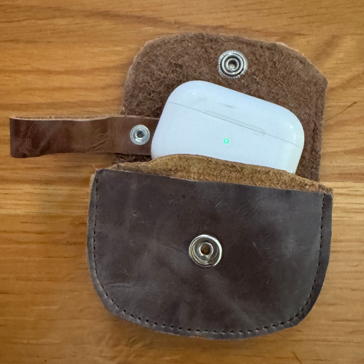 Leather AirPods Case & Snap Coin Purse