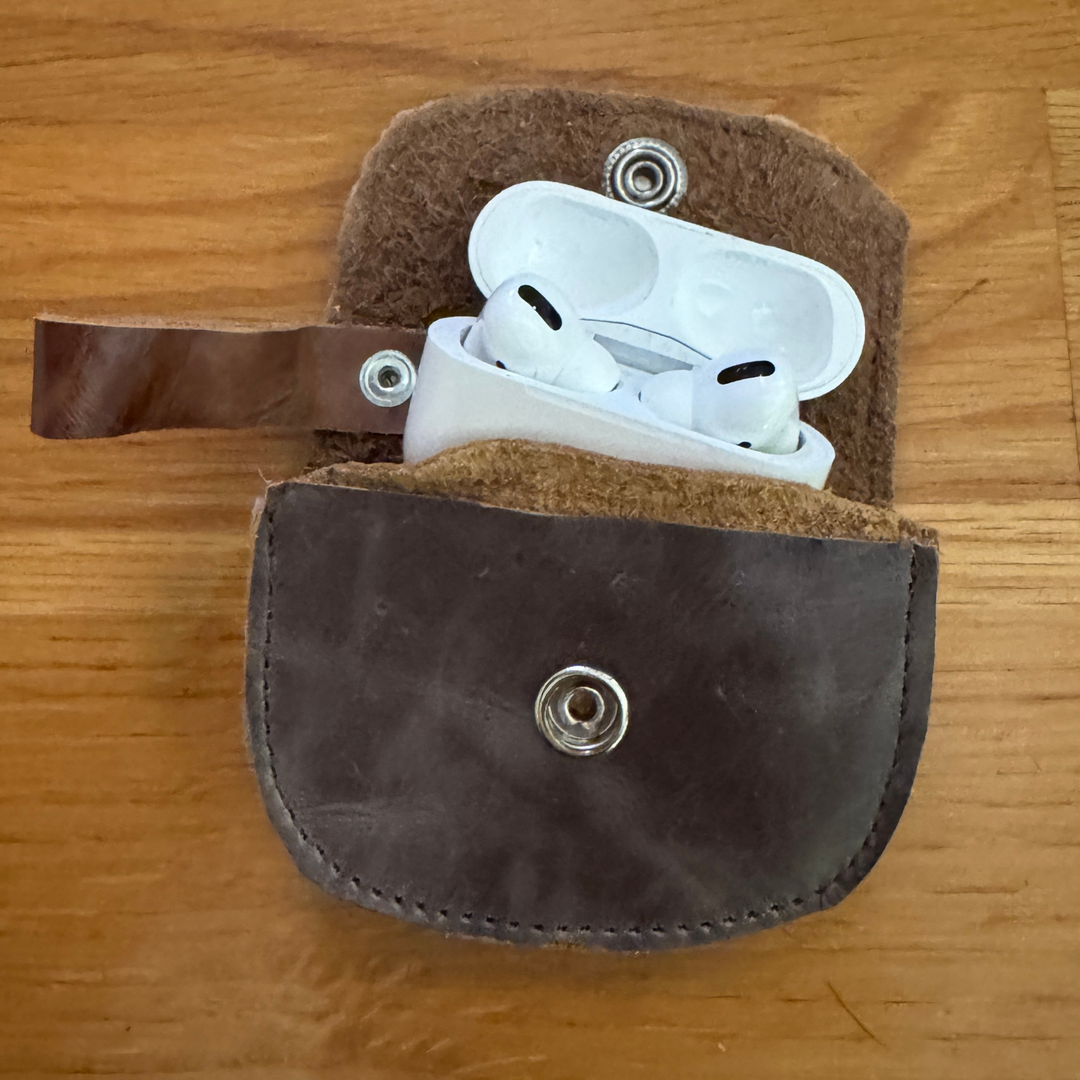Leather AirPods Case & Snap Coin Purse