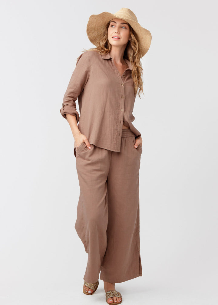 Sand Gauze Travel Pant