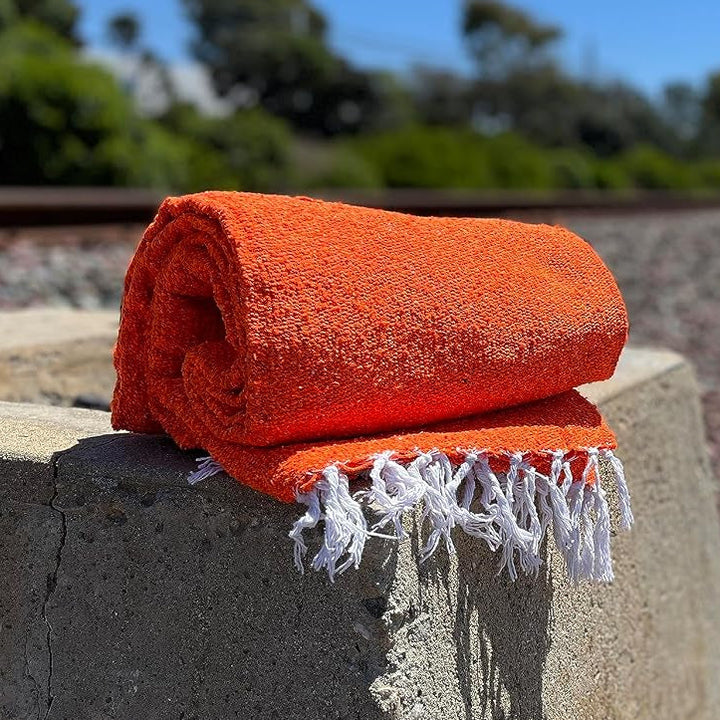 Solid Orange Blanket