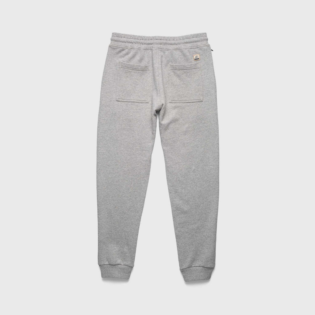 Dune Drawstring Terry Jogger - Heather Grey